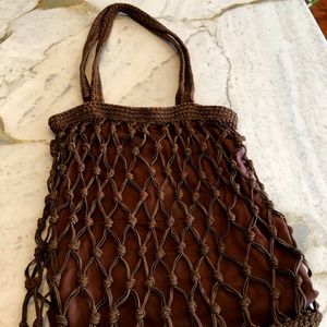 Macrame Shoulder Bag
